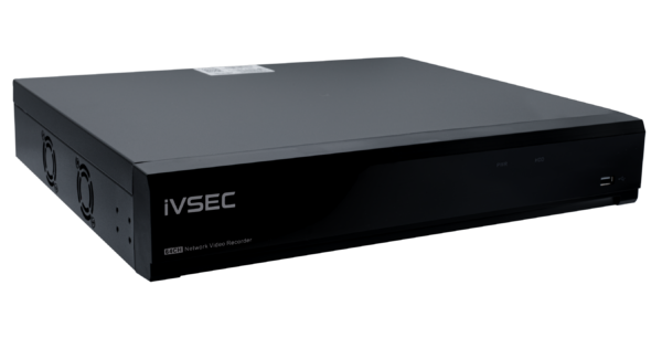 IVSEC NR6644EX NVR 64 CHANNELS 2 GIGABIT PORTS 4 BAYS H265 4K HDMI ADV IVS