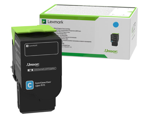 Lexmark Ultra High Yield Contract Toner Cartridge CX622 CS521 CX625 & CS622 Printer Series 7000 Pages Yield Cyan