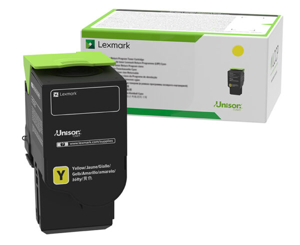 Lexmark Ultra High Yield Contract Toner Cartridge CX622 CS521 CX625 & CS622 Printer Series 7000 Pages Yield Yellow