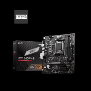 MSI PRO B650M-B AMD AM5 MATX Motherboard