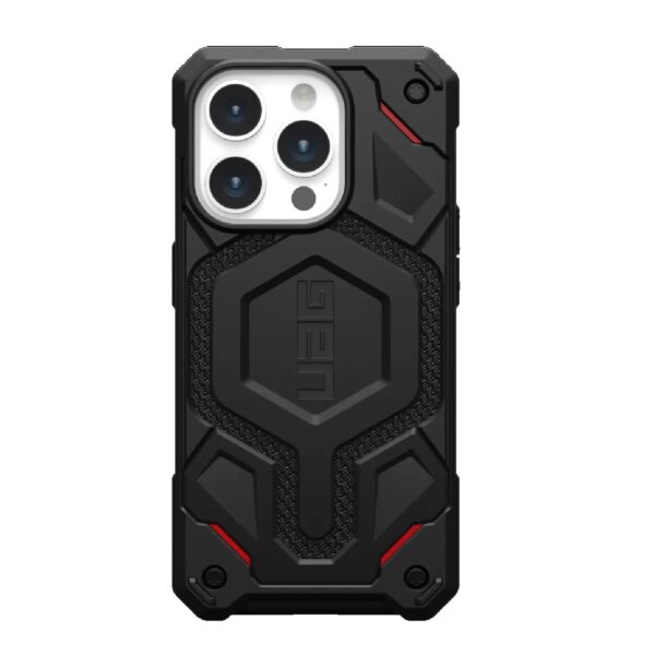 UAG Monarch Pro MagSafe Apple iPhone 15 Pro (6.1") Case - Kevlar Black (114221113940)