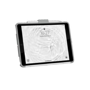 UAG Scout Healthcare Apple iPad (10.2") (9th/8th/7th Gen) With Hand Strap Case - White/Gray (12191HB14130)
