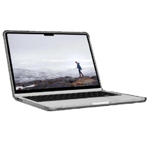 UAG [U] Lucent Apple MacBook Air (13") (M2/M3) Case - Ice/Black (134008114340)