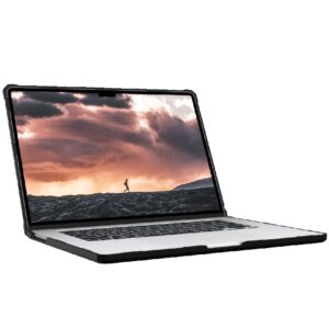 UAG Plyo Apple MacBook Air (15") (M2/M3) Case - Ice/Black(134414114340)