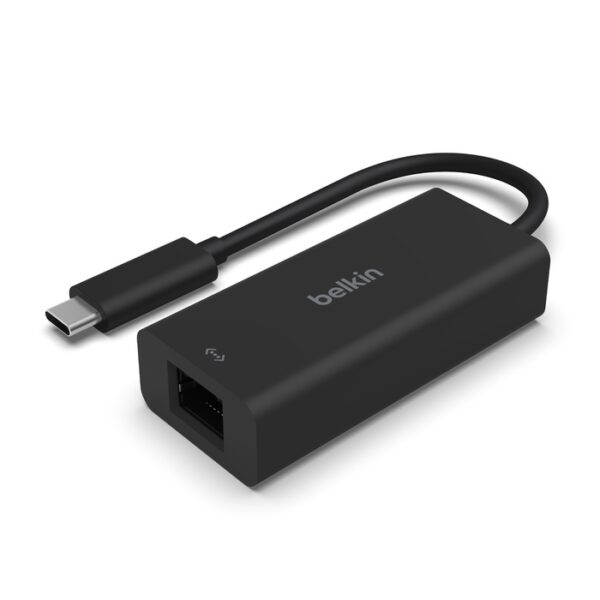 Belkin Connect USB-C to 2.5 Gb Ethernet Adapter - Black (INC012btBK)