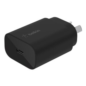 Belkin BoostCharge USB-C PD 3.0 PPS Wall Charger 25W - Black(WCA004AUBK)