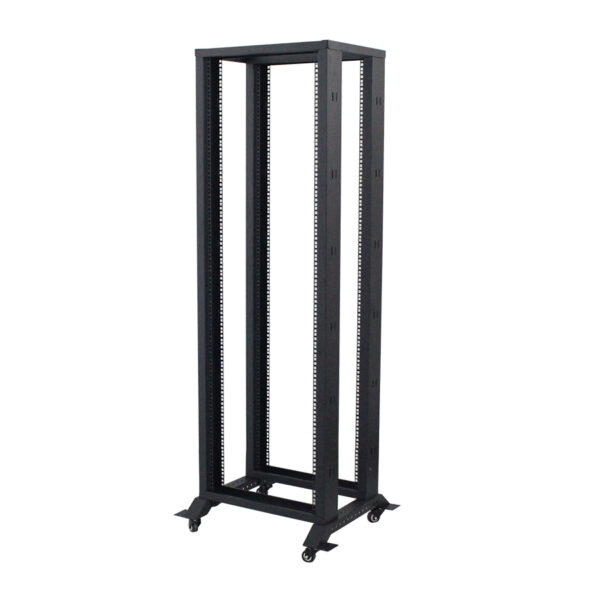 LDR Flat Packed 22U 2 Post Open Frame Rack