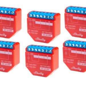 SHELLY 1 PM PLUS WIFI SWITCH - 10 PACK