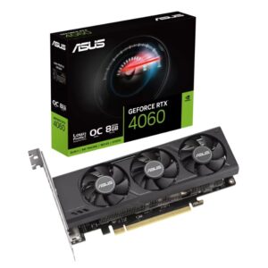 ASUS GeForce RTX™ 4060 LP BRK OC Edition 8GB GDDR6 is big productivity in a small package
