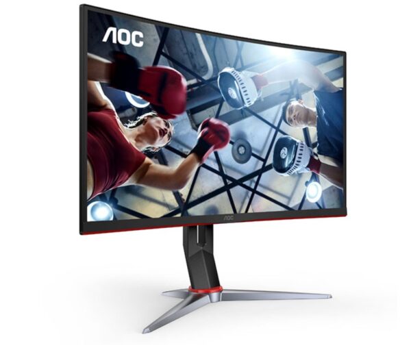 AOC’s CQ27G2X offers superior high-quality viewing with its Quad HD VA Panel
