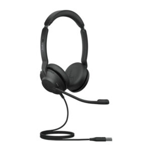 The Jabra Evolve2 30 UC Stereo Headset is a lightweight