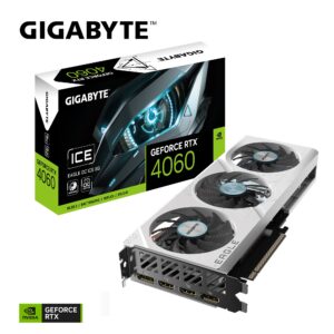 Gigabyte nVidia GeForce RTX 4060 EAGLE OC ICE-8GD GDDR6 Video Card