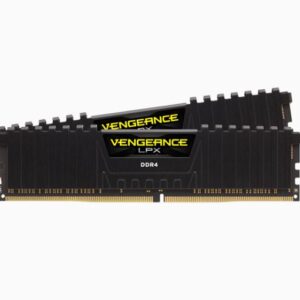Corsair Vengeance LPX 64GB (2x32GB) DDR4 2666MHz C16 16-18-18-35 1.2V XMP 2.0 Desktop Gaming Memory Black AMD Optimized