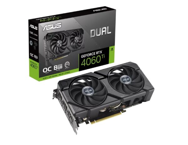 ASUS Dual GeForce RTX™ 4060 Ti EVO OC Edition 8GB GDDR6 is designed for broad compatibility