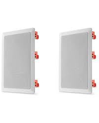 6.5 IN-WALL SPEAKER PAIR 60W  GREAT SOUND WORKS WITH SONOS AMPS HEOS AMPS and MORE