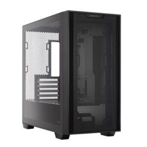 The ASUS A21 micro-ATX case offers support for 360 mm radiators