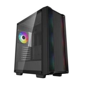 CC560 ARGB V2The DeepCool CC560 ARGB V2 mid-tower case offers great value with spacious component compatibility