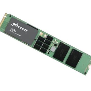 Micron 7450 Pro 960GB Gen4 NVMe Enterprise SSD M.2 5000/1400 MB/s R/W 520K/82K IOPS 1700TBW 1DWPD 2M hrs MTTF Server Data Centre 5yrs