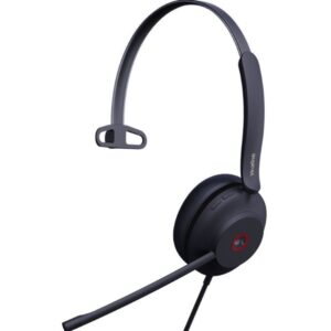 Yealink UH35 Mono UC USB Wired Headset Dual Noise-Cancelling Microphones USB-A / 35mm Speaker