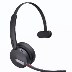 Yealink WH64 Hybrid Mono UC Certified DECT Wireless Headset  Bluetooth Hybrid Wireless Headset