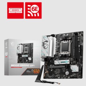 MSI B650M GAMING WIFI AMD AM5 MATX Motherboard