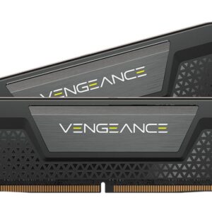 Corsair Vengeance 64GB (2x32GB) DDR5 UDIMM 5600Mhz C40 1.25V Black Desktop PC Gaming Memory
