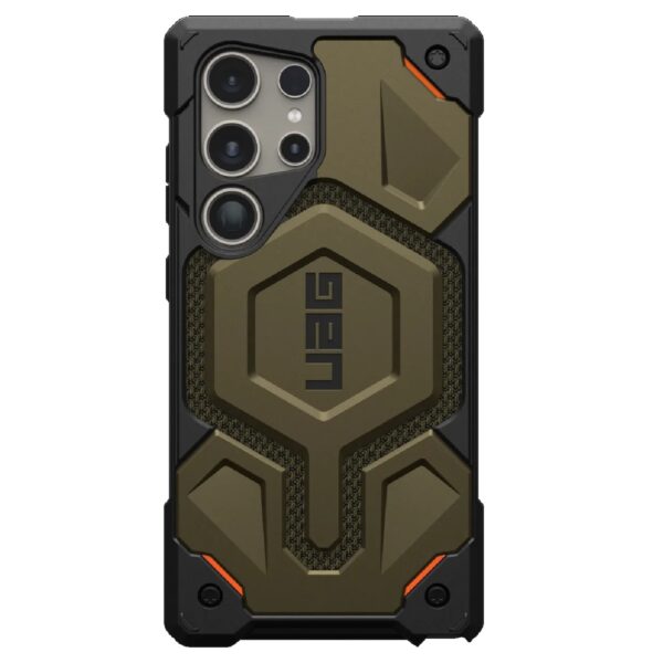 UAG Monarch Pro Magnetic Kevlar Samsung Galaxy S24 Ultra 5G (6.8") Case - Elemental Green (21441611397B)