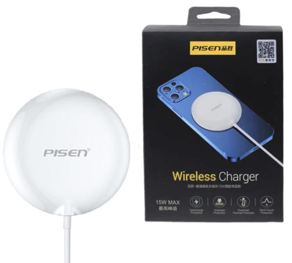 Pisen 15W MagSafe Fast Wireless Charger
