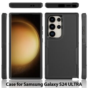 Phonix Armor Light Samsung Galaxy S24 Ultra 5G (6.8") Case - Black (6976552041263)