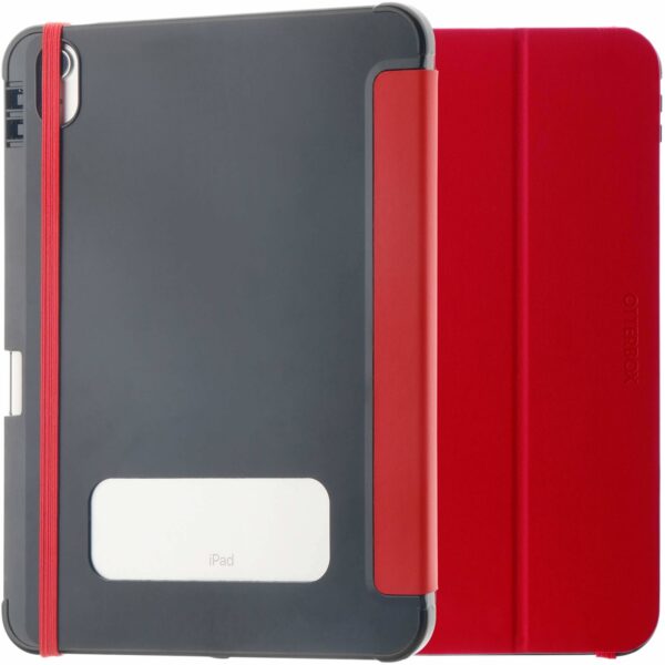 OtterBox React Folio Apple iPad (10.9") (10th Gen) Case Red - ProPack - (77-92193)