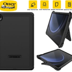 OtterBox Defender Samsung Galaxy Tab S9 FE (10.9") Case Black - (77-95041)
