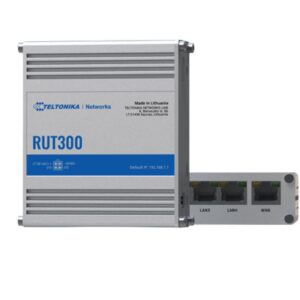 RUT300 is a compact industrial router with 5x Ethernet ports and RutOS software for advanced networking solutions.