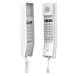 COMPACT HOTEL PHONE W/ BUILT-IN WIFI - WHITE