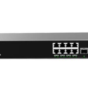 ENTERPRISE LAYER 3 MANAGED POE NETWORK SWITCH 8 X GIGE 2 X SFP