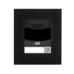 IP SOLO INTERCOM WITH CAMERA FLUSH MOUNT BLACK