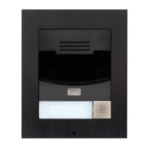 IP SOLO WITHOUT CAMERA FLUSH MOUNT AUDIO ONLY BLACK