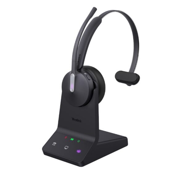Yealink WH64 Mono UC Certified DECT Wireless Headset Bluetooth Noise Cancellation