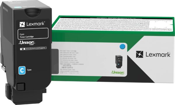 LEXMARK CX735 CYAN RETURN PROGRAM 16.2K TONER CARTRIDGE