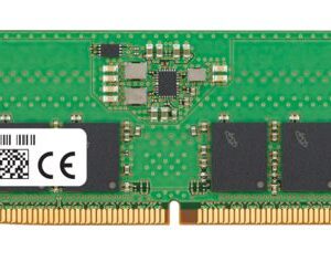 Micron/Crucial 16GB (1x16GB) DDR5 ECC UDIMM 5600MHz CL46 2Rx8 Server Data Center Memory 3yr wty