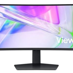 Samsung 49" ViewFinity Monitor Dual QHD 5120x1440 5ms 32:9 1000R Tilt Swivel Height Adjust VESA DisplayHDR 400 1xUSB-C DP 2xHDMI LAN Prot HAS Speaker