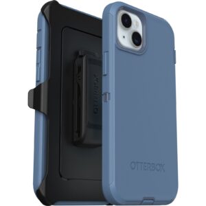 OtterBox Defender Apple iPhone 15 Plus / iPhone 14 Plus (6.7") Case Baby Blue Jeans (Blue) - (77-94044)