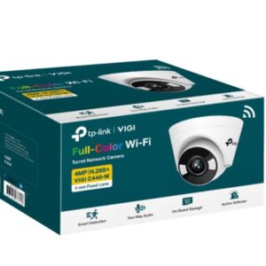 VIGI 4MP Full-Colour Wi-Fi Turret Network Camera