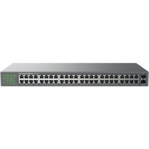 UNMANAGED NETWORK SWITCH 48 X GIGE 2 X SFP