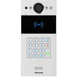 2-WIRE SIP INTERCOM WITH KEYPAD AND RF CARD READER