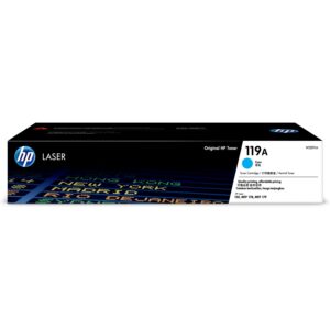 HP 119A CYAN ORIGINAL LASER TONER 700 PAGES COLOR LASER 150NW 178NW 179FNW 179FWG