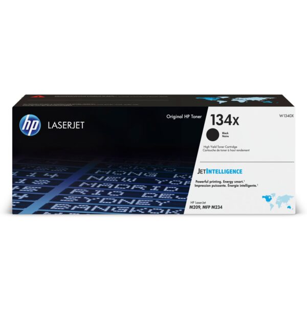 HP 134X BLACK ORIGINAL LASERJET TONER CARTRIDGE 2.4K YIELD