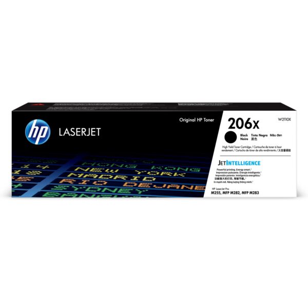 HP 206X BLACK LASERJET TONER CARTRIDGE 3150 PAGES