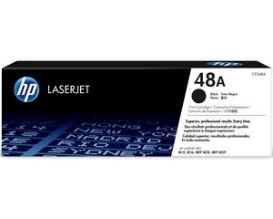 HP 48A BLACK ORIGINAL LASERJET TONER CARTRIDGE 1K