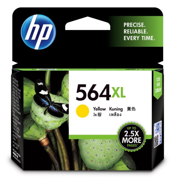 HP 564XL YELLOW INK 750 PAGE YIELD FOR D5400