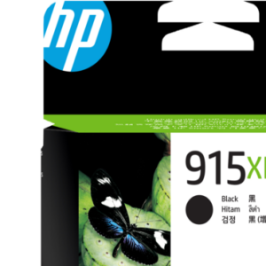 HP 915XL BLACK ORIGINAL INK CARTRIDGE 825 PAGES